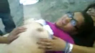 Hot bitch girl helped to fuck in the assass